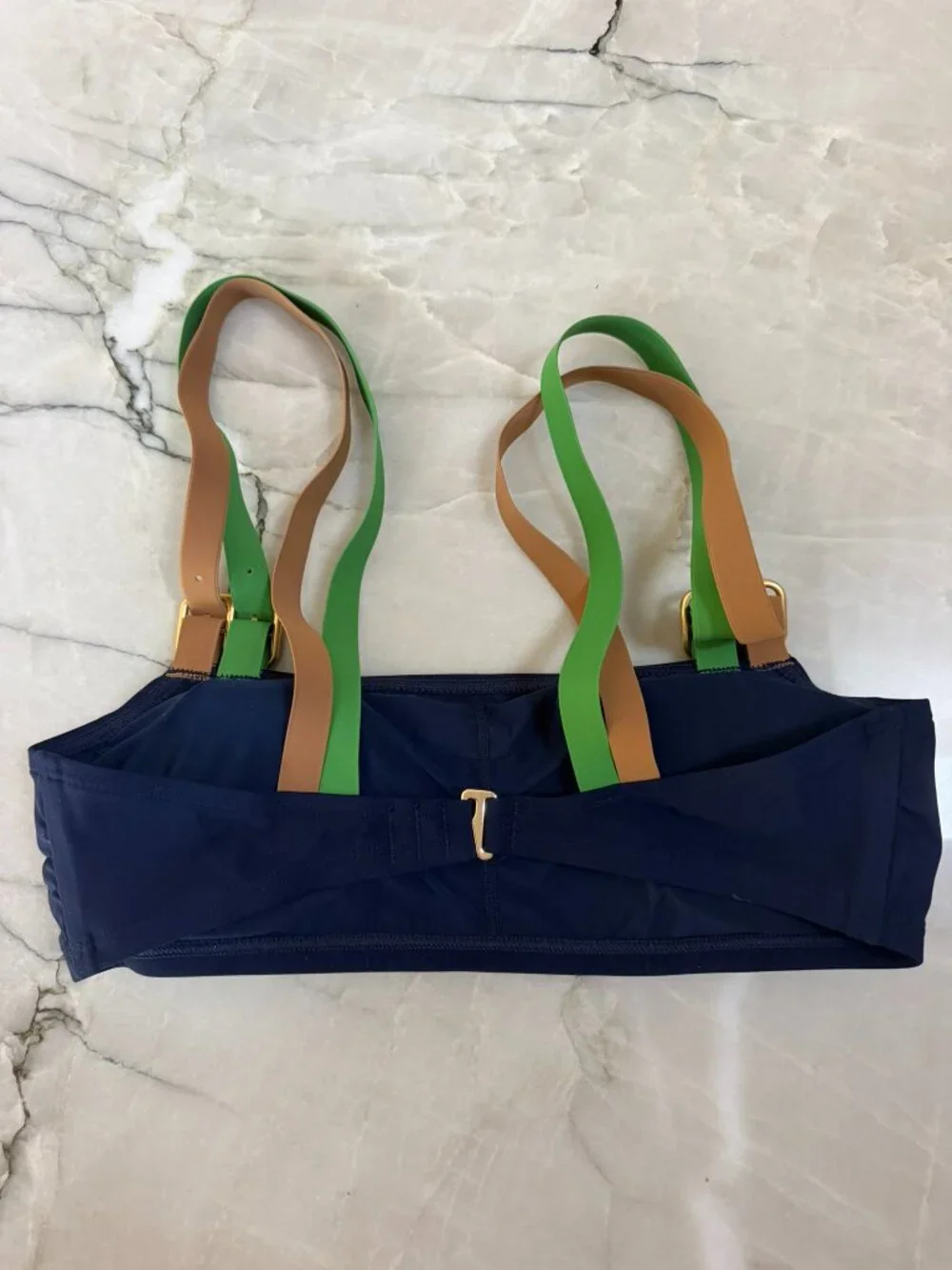 Tory Burch Buckle Bikini Top